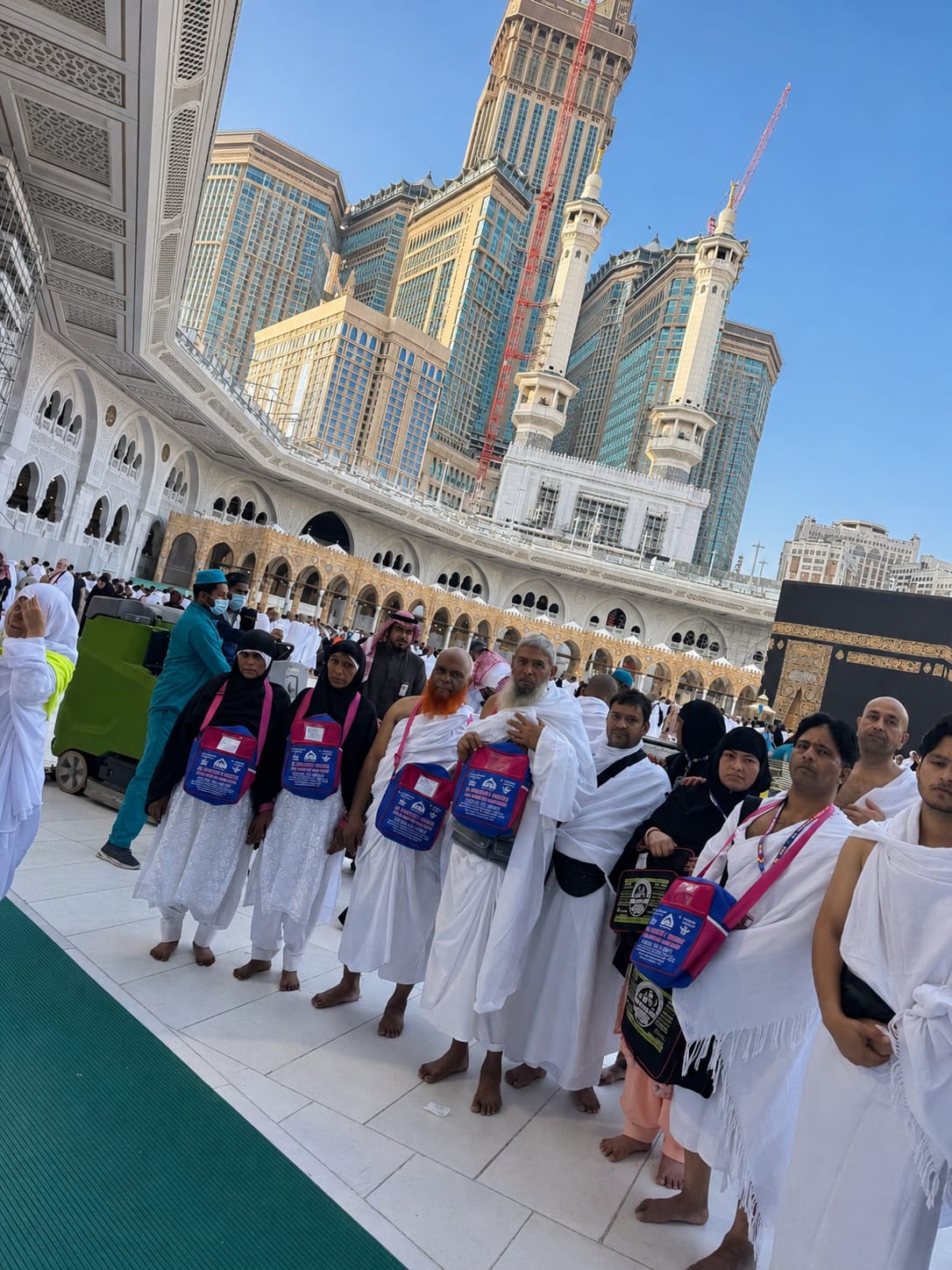 Aerial view of the Kaaba